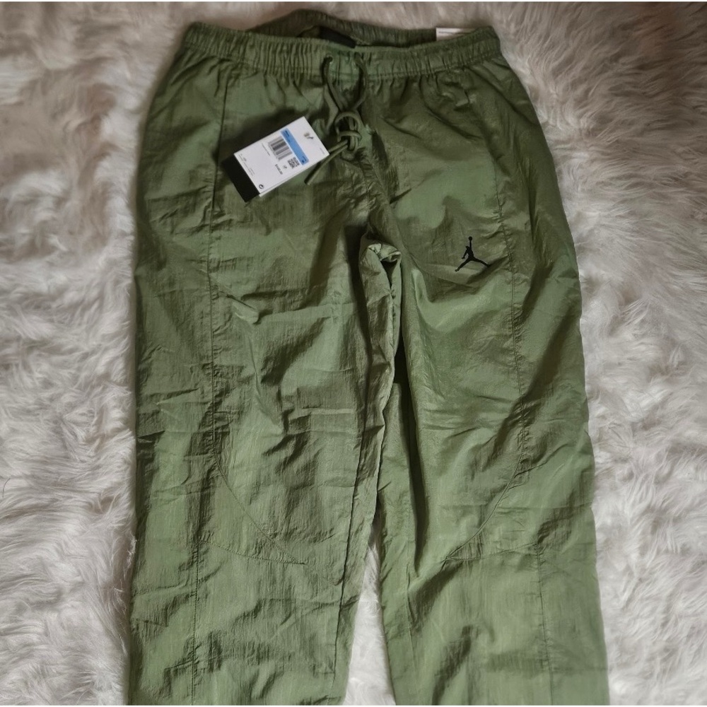 MEN’S NIKE JORDAN KHAKI SPORT JAM TRACK PANTS SZ M